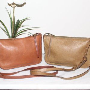 SOLD!! Madewell The Simple Leather Crossbody Bag (2 Bundle)